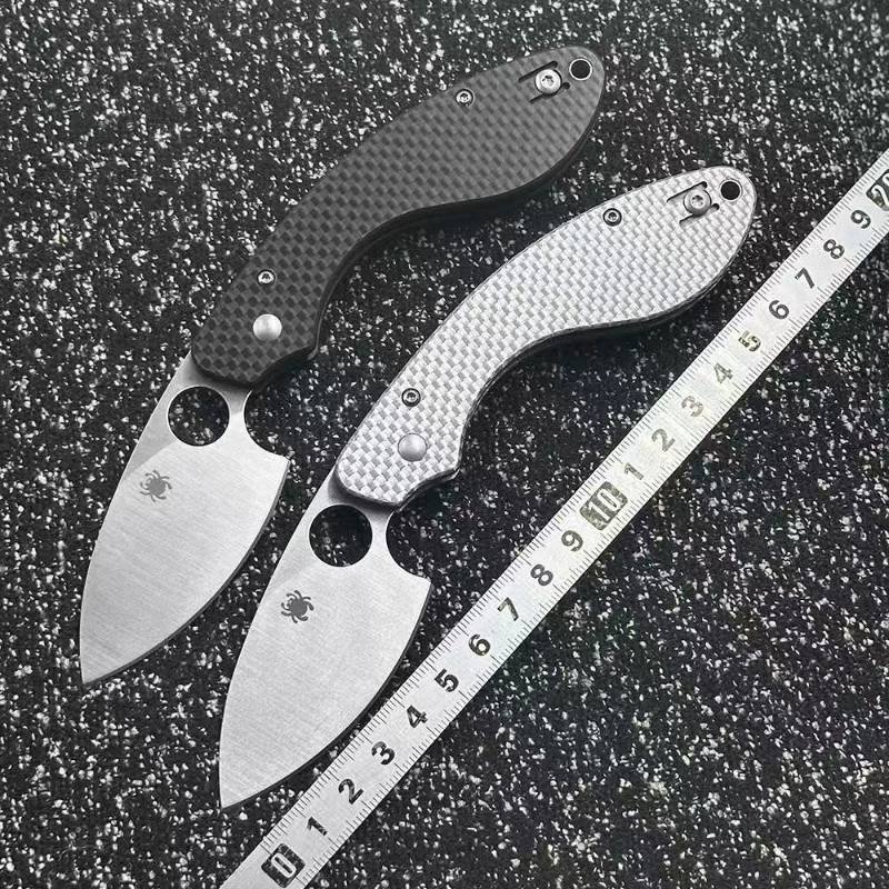 Mini Folding Outdoor Tool Carbon Fiber Handle C207