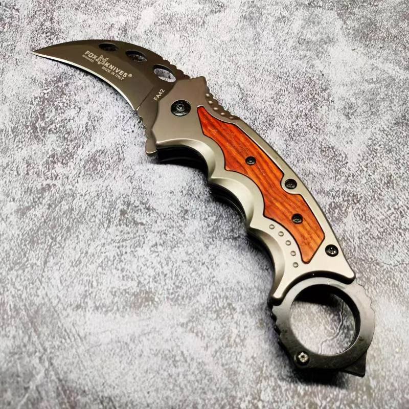 FOX Folding Outdoor Tool Karambit FA42