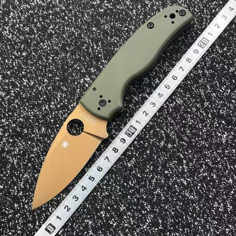 Outdoor Tools G10 Folding Outdoor Tool Green C229 Premium