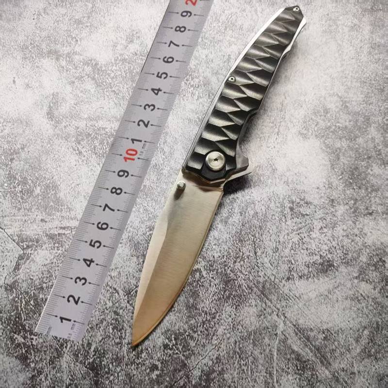 D2 Folding Outdoor Tool CNC Black