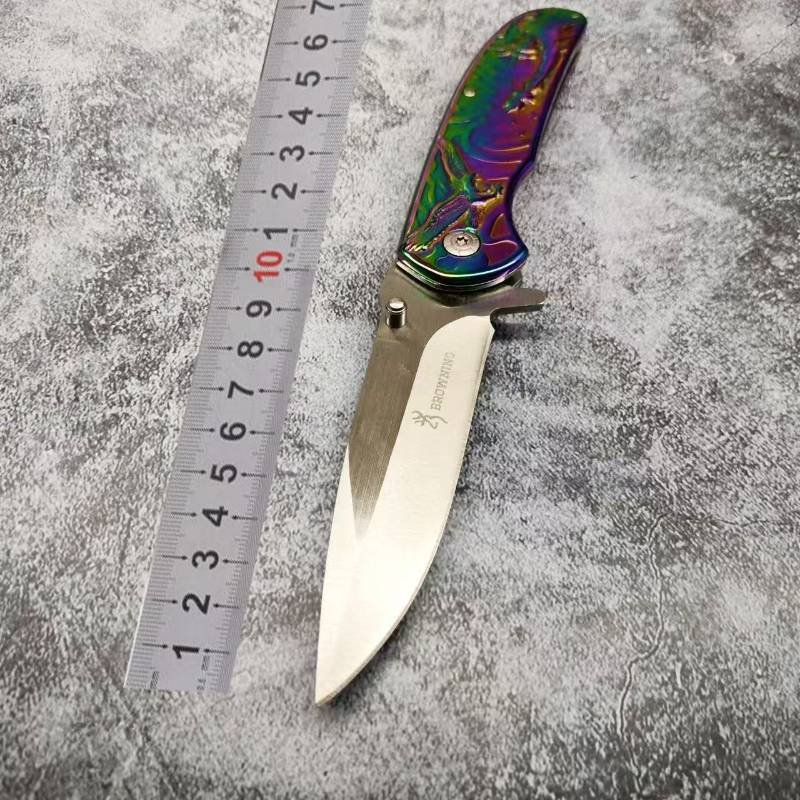 Browning Folding Outdoor Tool Colorful Handle