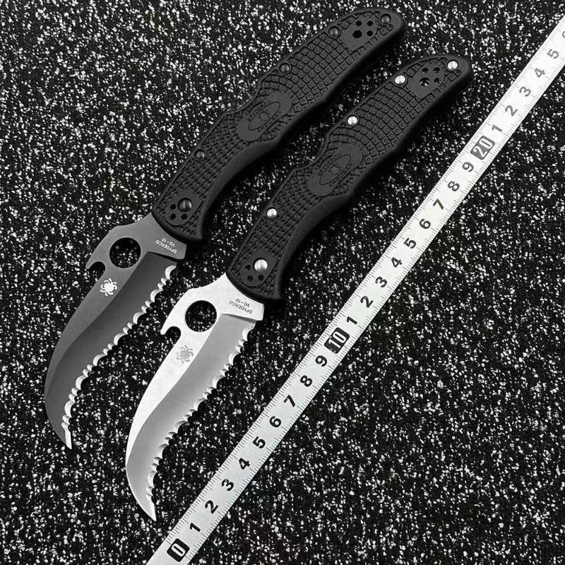 Outdoor Serrated Folding Outdoor Tool FRN Handle C12